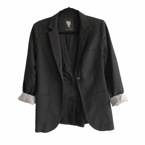 Aritzia Jackets & Blazers - (SOLD) ARITZIA Blazer Boyfriend Charcoal Gray 4